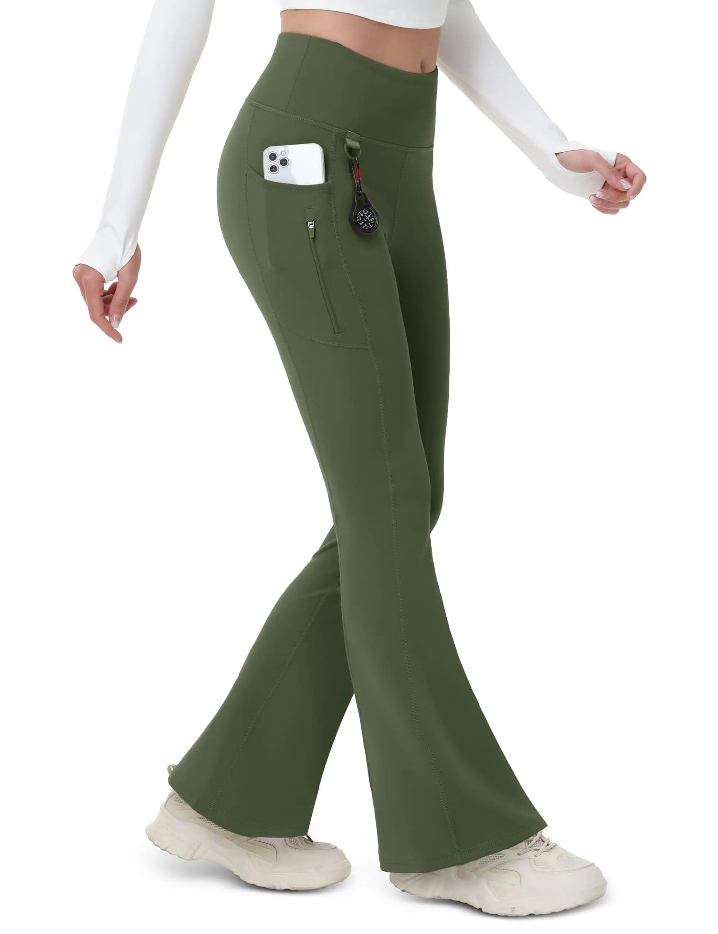 Leggings thermiques imperméables pour femme de la marque Beauté & Santé, tissu chaud et résistant à l'eau.