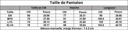 Legging évasé de sport Beauté & Santé avec cordon de serrage, tissu confortable et taille ajustable pour entraînement.