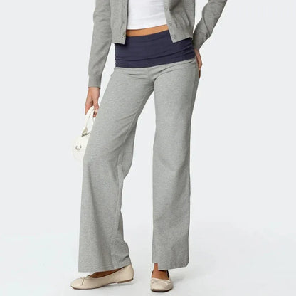 Leggings de yoga décontractés de la marque Beauté & Santé, coupe évasée et confortable pour la pratique sportive ou détente