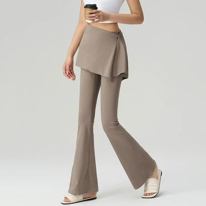Legging de fitness taille haute de la marque Beauté & Santé, tissu extensible et confortable pour entraînement et sport.