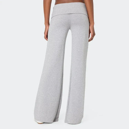 Leggings de yoga décontractés Beauté & Santé, coupe évasée, tissu confortable pour la détente et l'exercice.