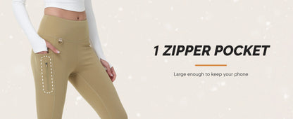 Legging thermique féminin imperméable de la marque Beauté & Santé, tissu chaud et résistant à l'eau, parfait pour l'hiver.