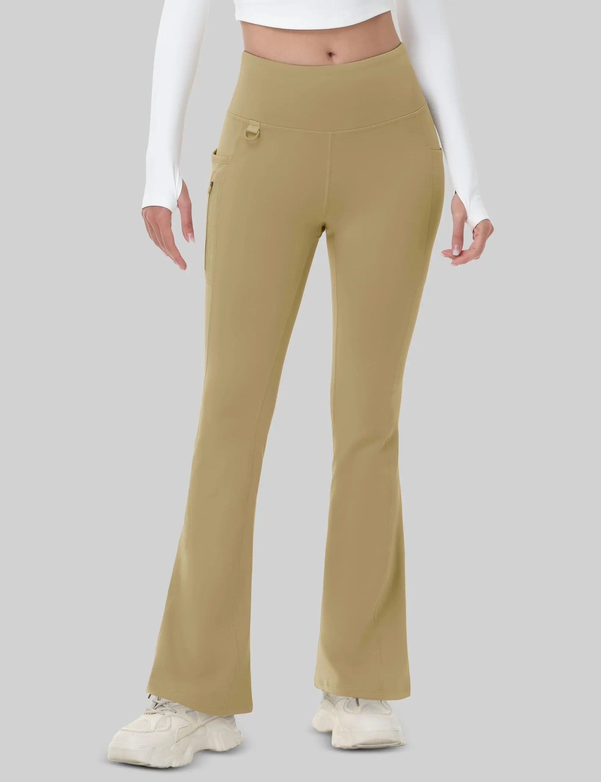 Legging thermique pour femme imperméable de la marque Beauté & Santé, tissu chaud et résistant à l'eau, parfait pour l'hiver.