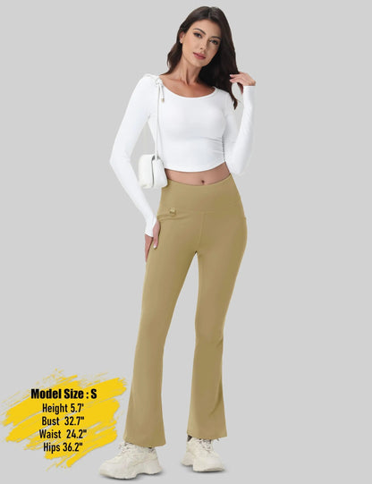 Legging thermique femme imperméable de Beauté & Santé, en tissu noir stretch, idéal pour l'hiver et les activités extérieures.