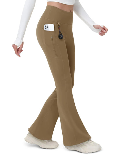 Legging thermique imperméable pour femme de la marque Beauté & Santé, conçu pour la chaleur et la protection contre l'humidité.